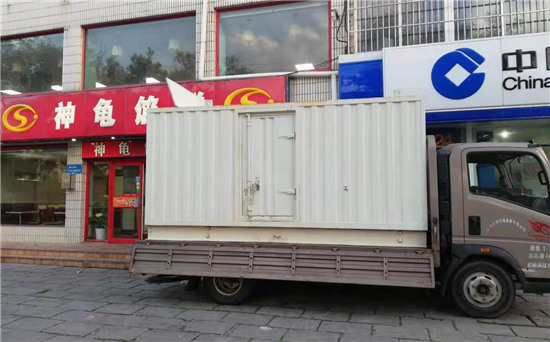 霞浦出租发电机施工案例